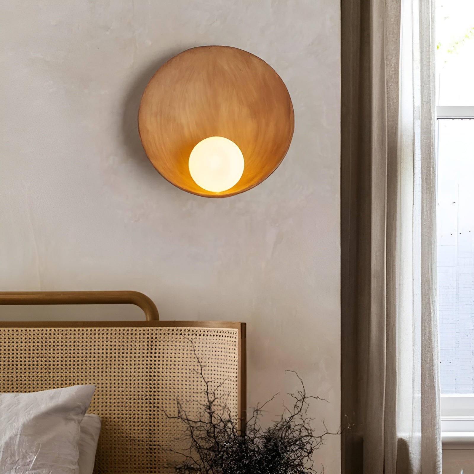 Perlamora | Wabi-Sabi LED-Wandleuchte