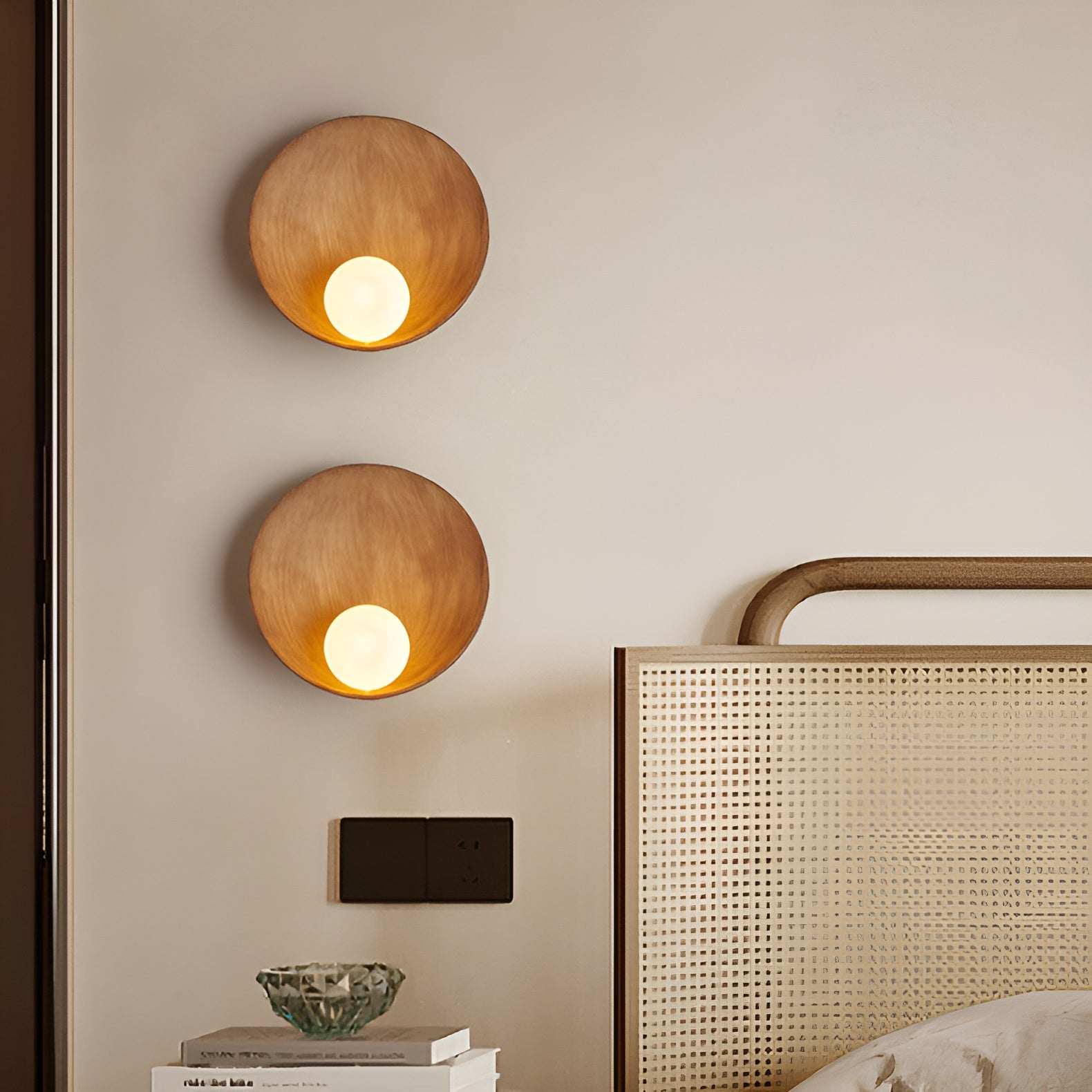 Perlamora | Wabi-Sabi LED-Wandleuchte
