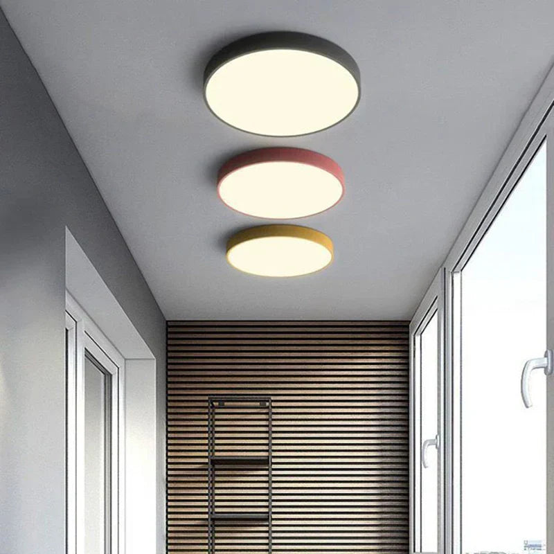 ChromaLux | Multicolor LED-Deckenleuchte mit Stimmungsmodi