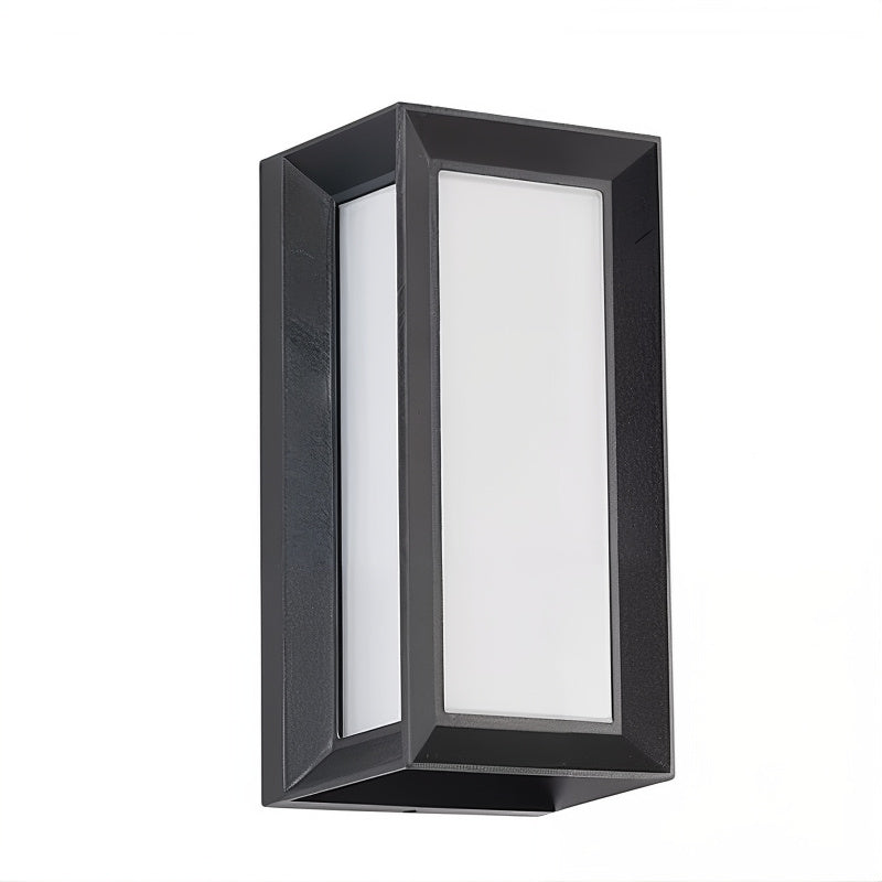 NoirArc | LED Außenwandleuchte in Schwarz