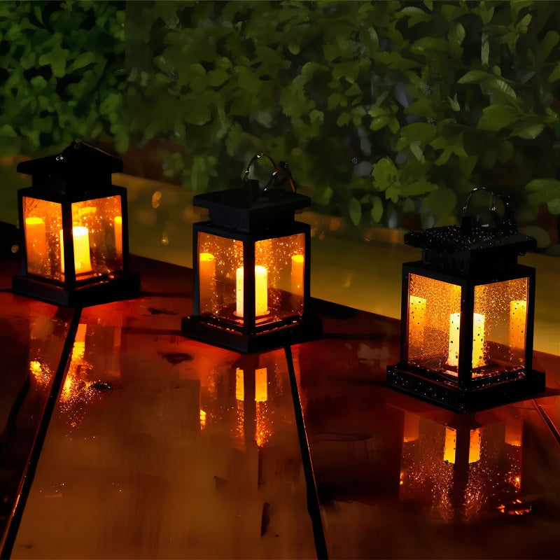 AuraLumo | Elegante LED-Gartenlaterne