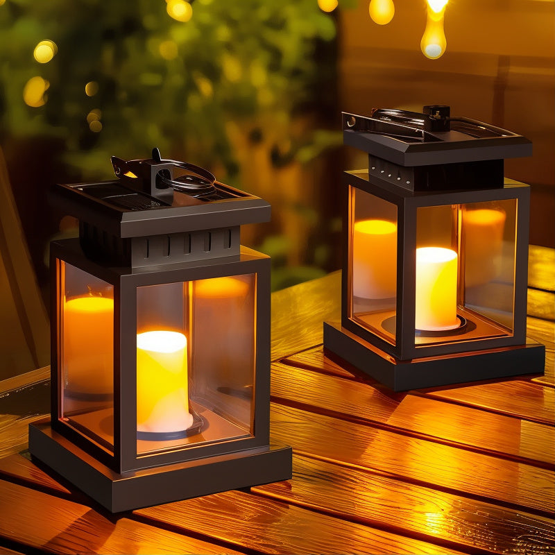 AuraLumo | Elegante LED-Gartenlaterne