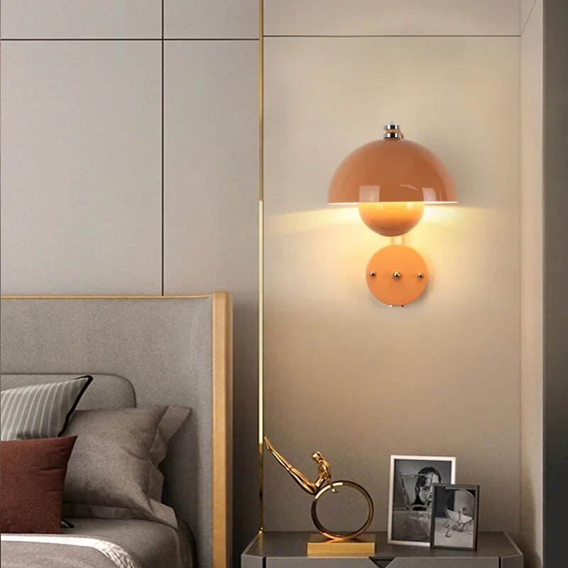 MushroomGlow | LED-Wandleuchte im Pilzdesign