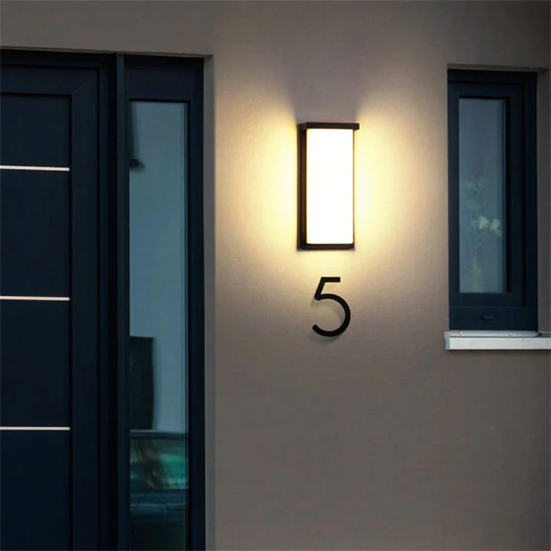 RectaLux | Rechteckige LED-Wandleuchte für Garten