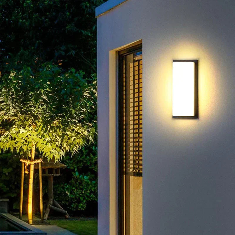 RectaLux | Rechteckige LED-Wandleuchte für Garten