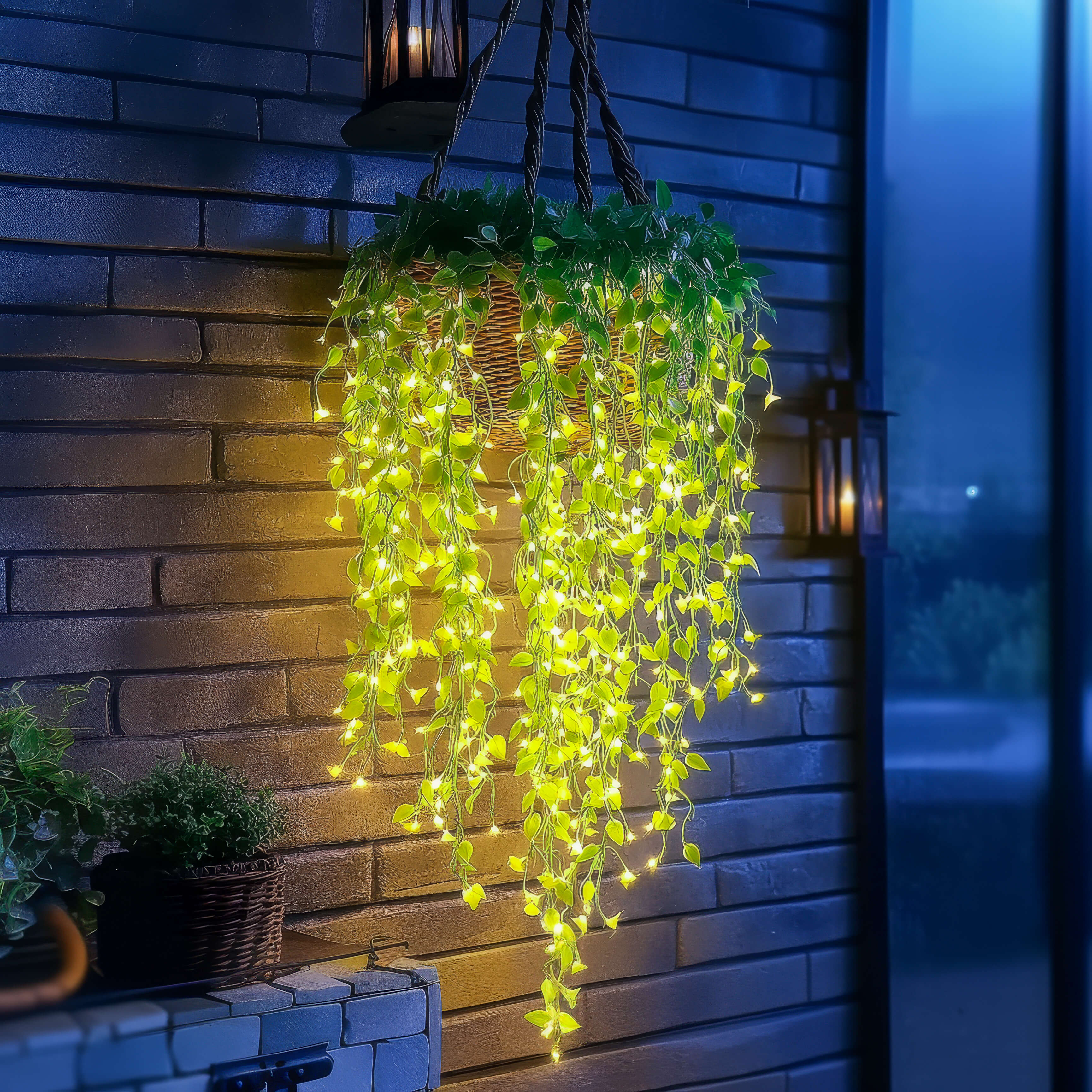 JolanDusk | LED-Blütenranke für warmes Ambientelicht