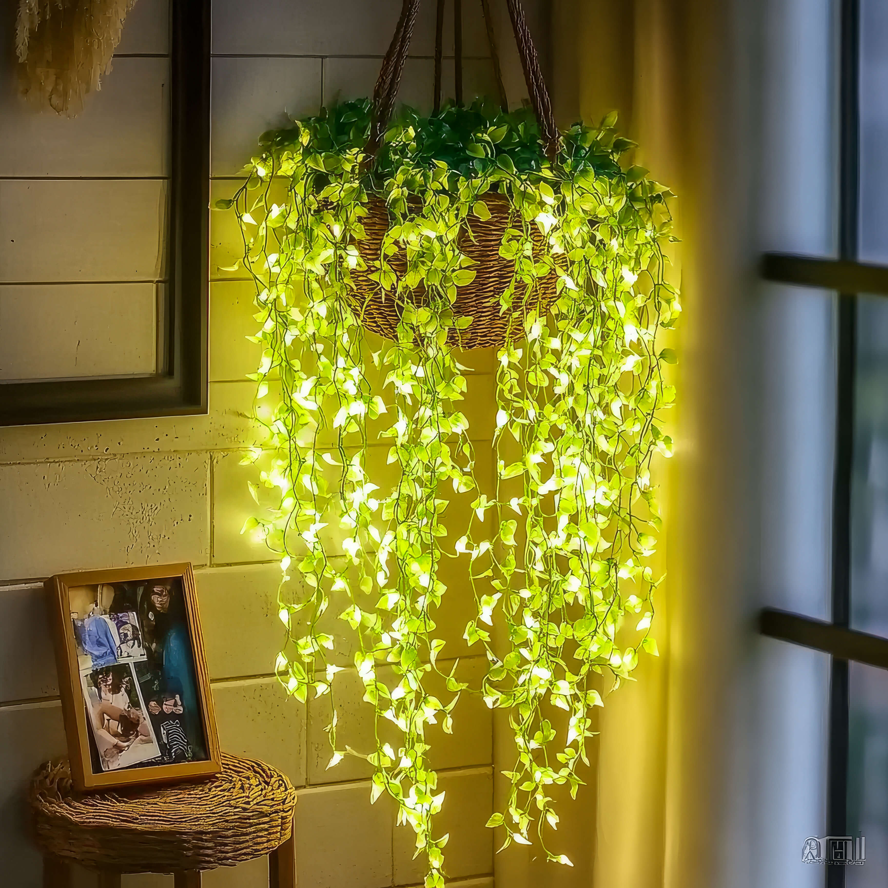 JolanDusk | LED-Blütenranke für warmes Ambientelicht