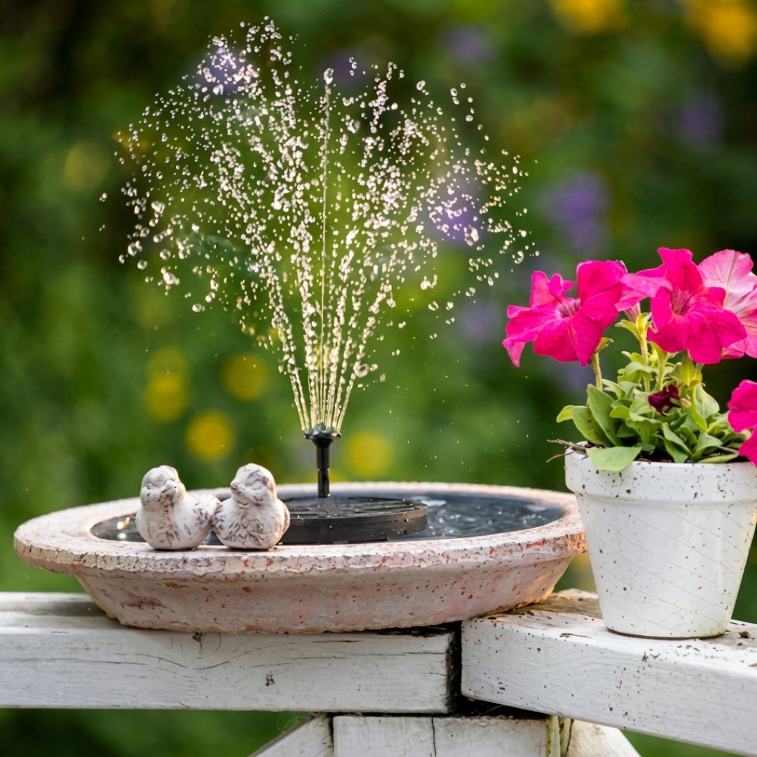 Aquio | Solar Gartenbrunnen