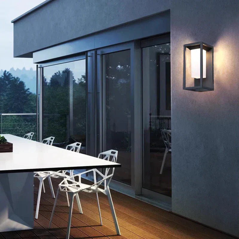 LumenArc | Moderne LED-Außenwandleuchte