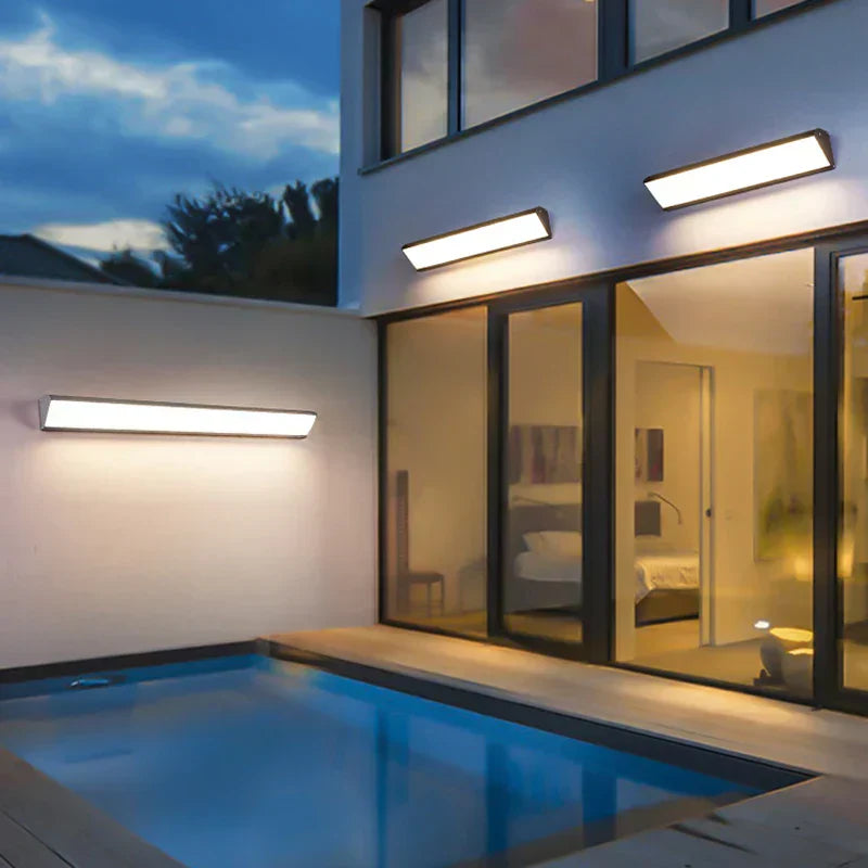 LumaArc | LED-Wandleuchte für Garten und Terrasse