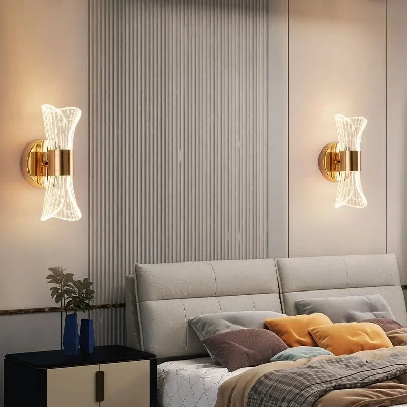 LumeWave | LED-Wandleuchte mit geschwungenem Design