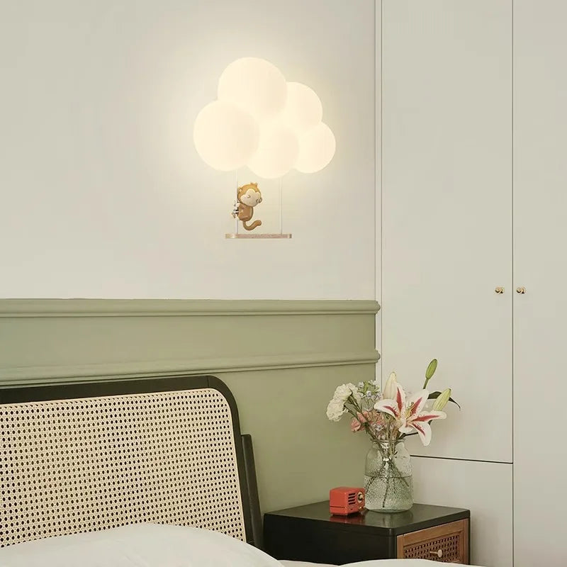 CloudGlow | LED-Nachtlicht fürs Kinderzimmer mit Fernbedienung