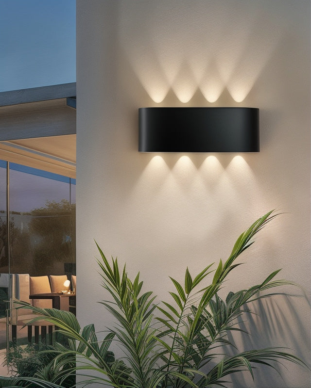Wallure | LED-Außenwandleuchte mit IP65-Wetterschutz