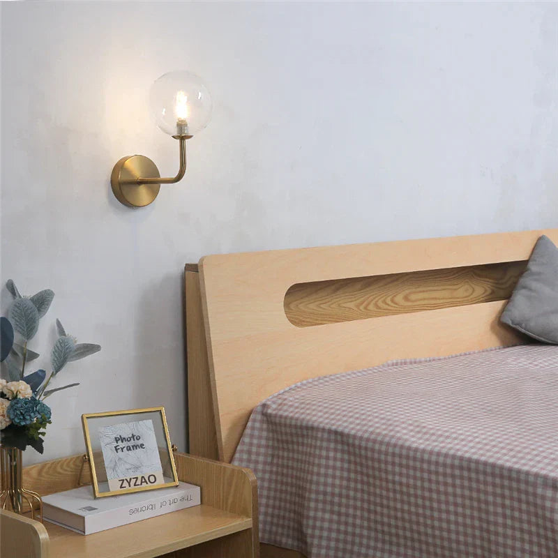 OpaleLux | Elegante LED-Wandleuchte im Retro-Design