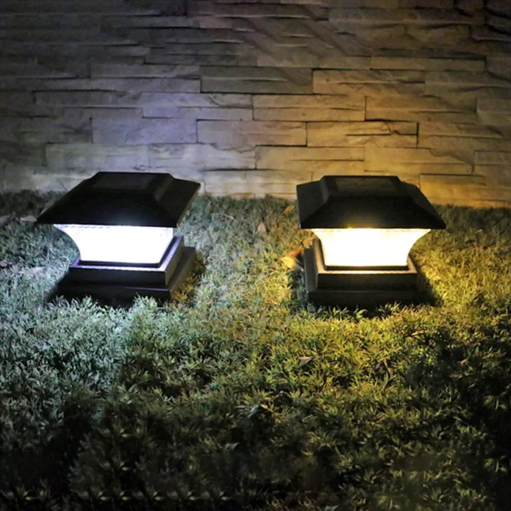 LumiPfosten | Solarbetriebene LED-Säulenleuchte für den Garten