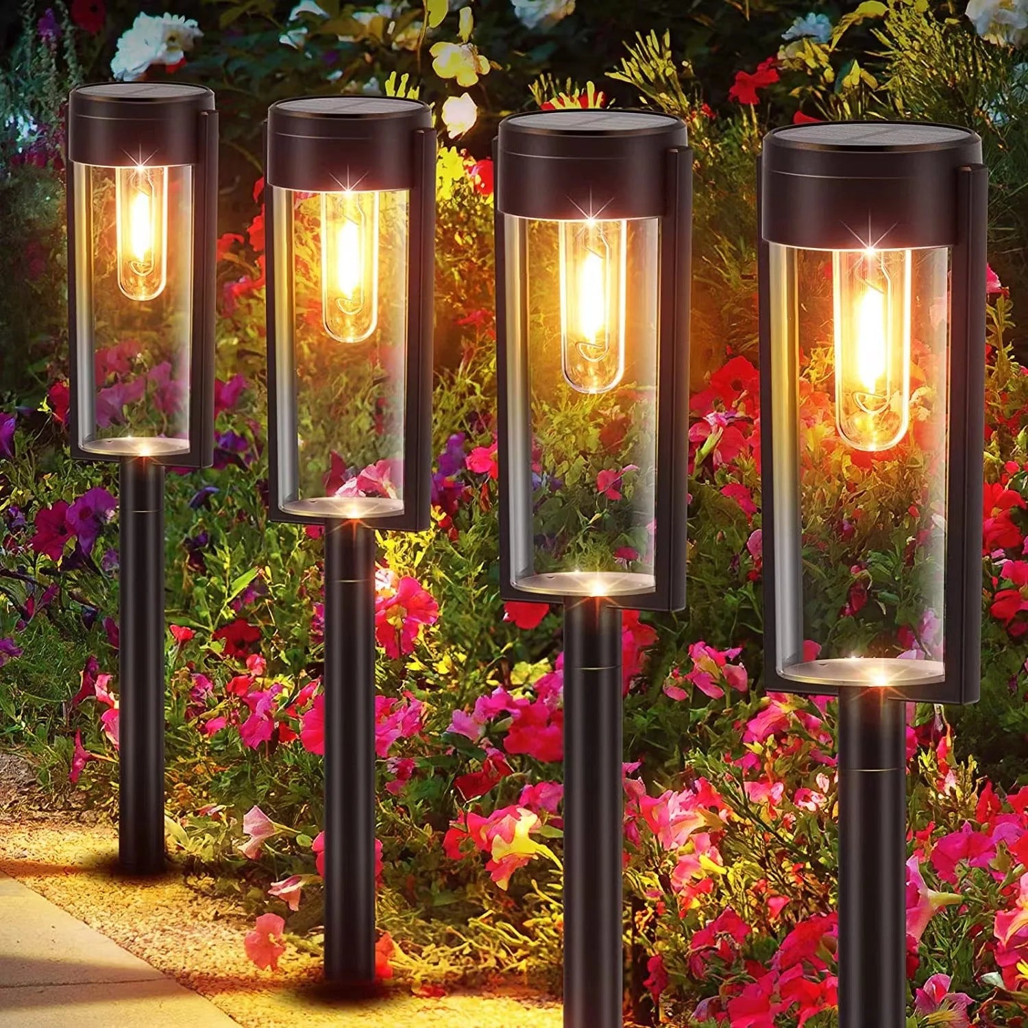 SolarLinea | Solar-Lichterkette für Gartenwege