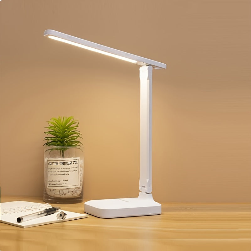 LumaFlex | Dimmbare LED-Schreibtischlampe mit USB-Anschluss