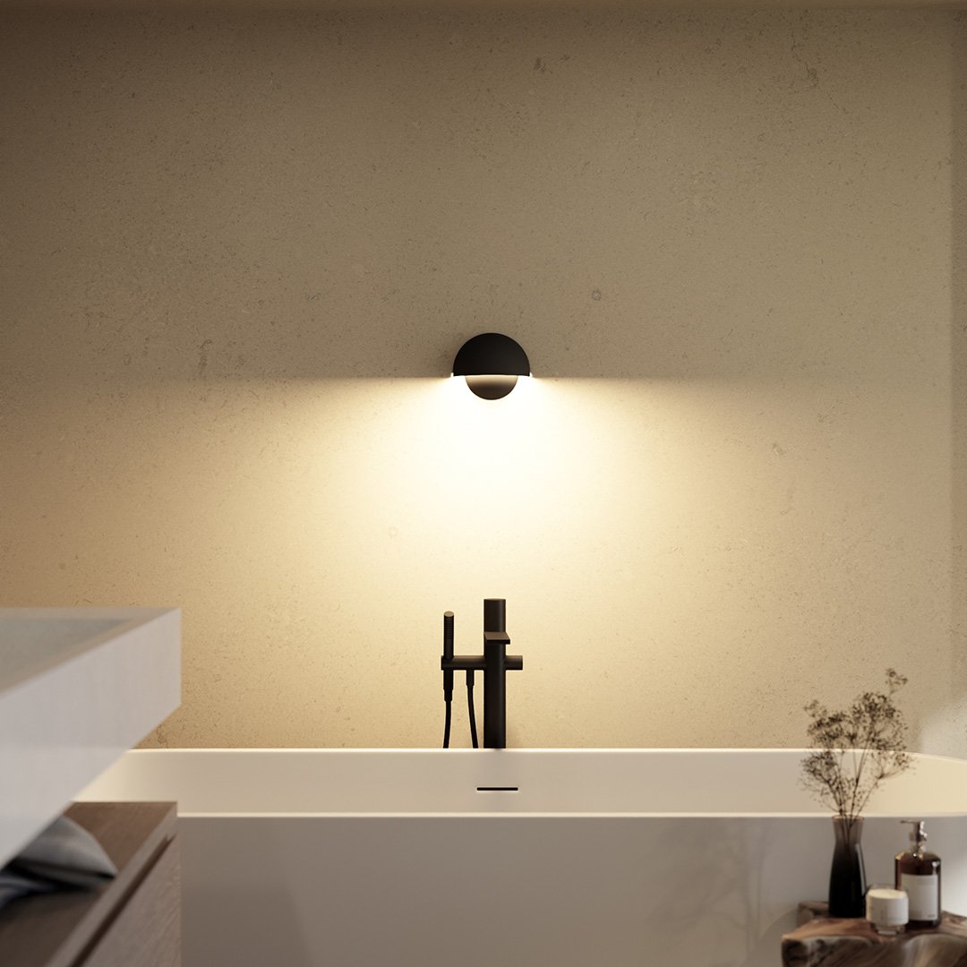 LiraDome | Wetterfeste LED-Wandleuchte für Terrasse & Garten