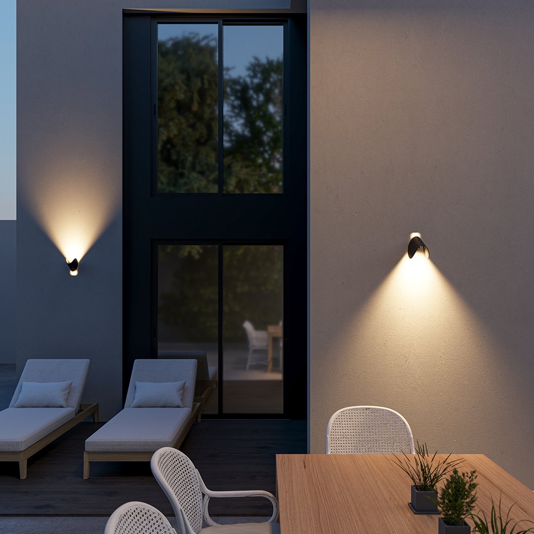 TwistArc | Drehbare LED-Wandleuchte im Art-Déco-Stil