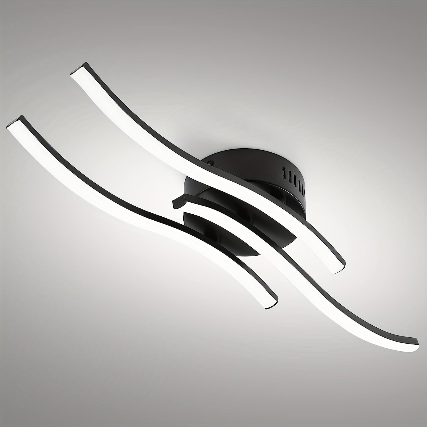 CurvaLux | Geschwungene LED-Deckenleuchte mit Dimmfunktion