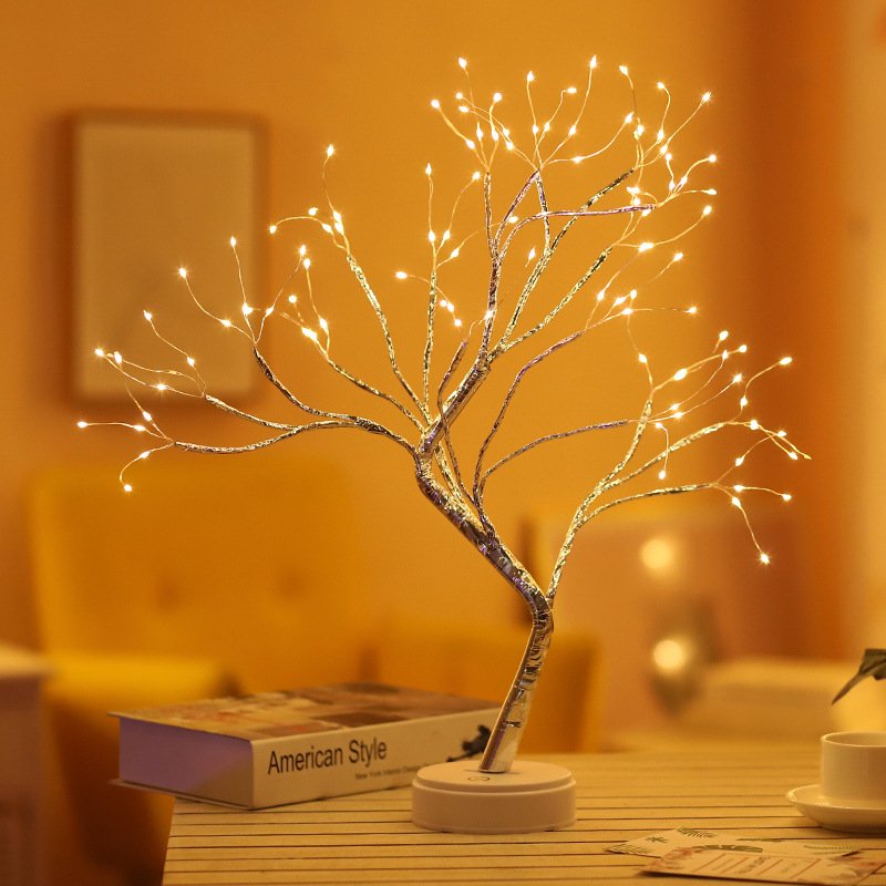 Bonsailux | LED-Baumlampe mit Kupferlichterzweigen