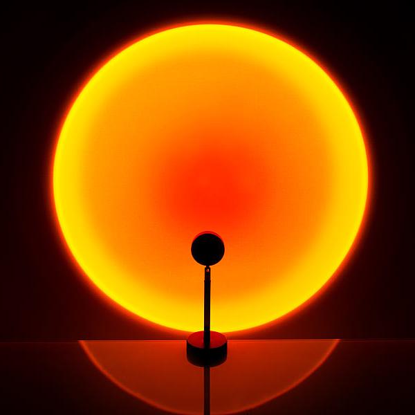 SunsetAura | Sunset-Projektorlampe für dein Zuhause